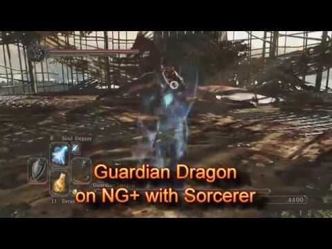 Dark Souls 2 Boss Guide for Sorcerer on NG+: Guardian Dragon