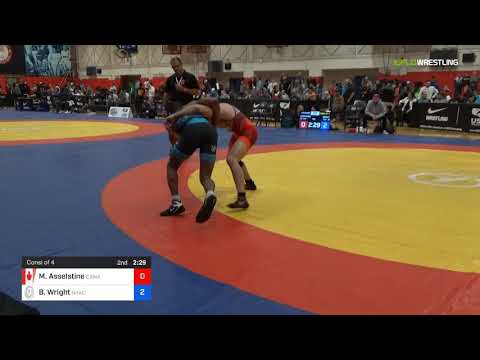 FS/FS 65 KG - CQF - Michael Asselstine (CAN) Vs. Brandon Wright (NYAC)