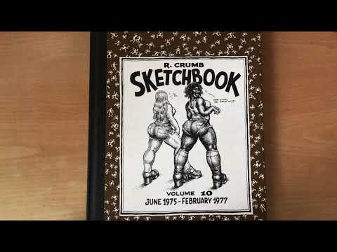 Robert Crumb Sketchbook Vol. 10 (June 1975-February 1977) #SketchbookSeries #RoberCrumb