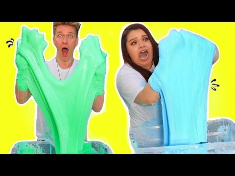 $500 Slime Challenge! LIFE SIZE SLIME Video