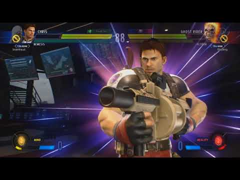 Ranked MVCI - Blasting (Ultron/Ghost Rider) Vs brainfraud (Chris/Nemesis)