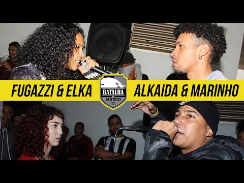 FUGAZZI & ELKA X ALKAIDA & MARINHO - Batalha do Museu #392 (EDIÇÃO DE DUPLAS)
