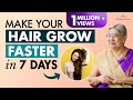 4 Natural Secrets For Rapid Hair Growth In 7 Days Causes Hair Growth Solutions Hair Growth Tips