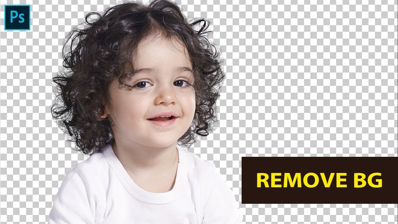 How to Remove a Background from Hair in Photoshop CS6 - video 3