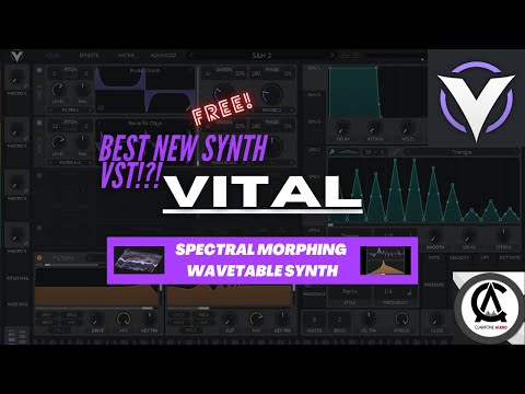 Vital VST - Best New FREE Synth  - Spectral Morphing Wavetables | Overview & Demo | Video