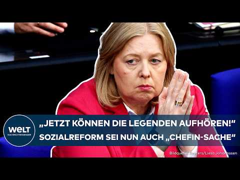BUNDESTAG: Bärbel Bas stellt ihren Etat für 2026 vor! Jetzt spricht sie Klartext zur Sozialreform!