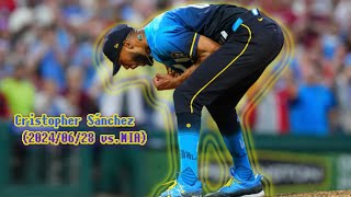【無双完封】クリストファー・サンチェス 全投球ダイジェスト(2024/06/28 vs.MIA)/Cristopher Sánchez's Every Pitch(2024/06/28 vs.MIA)