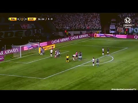 gol do palmeiras hoje| gol de Gustavo gomez | palmeiras 1x0 cerro porteño