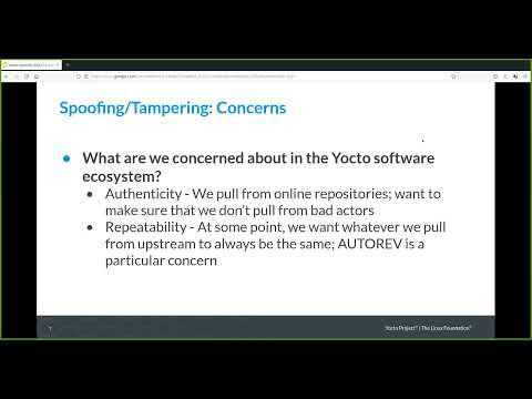 “Using Yocto to Secure Your Device: From Development to Production” by Kevin Chau