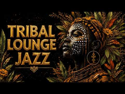 Afro Tribal Lounge Jazz Mix l Midnight Groove 🪘 Deep Organic Smoky Vibes