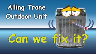 Trane XL14i Outdoor Unit - Replacing the fan motor