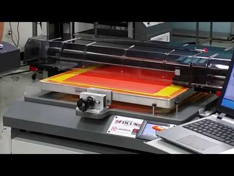 Lawson Focus-CTS Screen Printing Machine | Easy Setup & Precise Imaging Demonstration