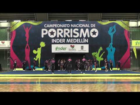 110. National Power Cheer N5 Restringido -INDER Medellín 2014 / Lunes