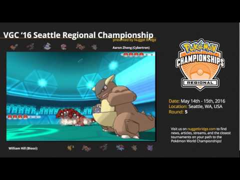 VGC'16 Seattle Regional Round 5 - William H. (Biosci) vs Aaron Z. (Cybertron)