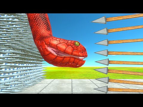 Trio Ballista Arrive Giants to the Spiked Wall | Animal Revolt Battle Simulator