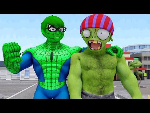 SpiderNick vs Doctor Miss T Rescue Tani In hand Zombie - Scary Teacher 3D Sad Story Family