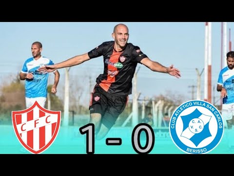 Primera C : CAÑUELAS 1 - 0 VILLA SAN CARLOS (El Gol)