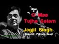 O Maa Tujhe Salaam : Jagjit Singh | Sad audio Song #PetrioticSong #deshbhaktisong