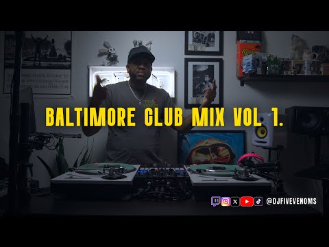 DJ FIVE VENOMS -  BALTIMORE CLUB MIX PT. 1 Ft.  DJ Sega, DJ Frie, DJ Ayers #baltimoreclub #bmoreclub