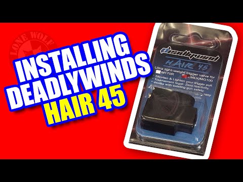 How to Install the Deadlywinds hAir 45 Trigger Valve in an Emek | Lone Wolf Paintball Michigan