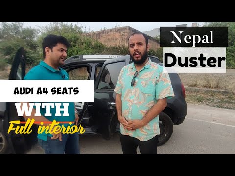 Duster modified with Audi A4 Seats full interior/ music system/ Nepal/Pegasus Premium