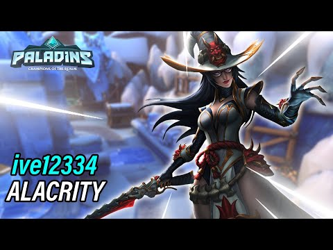 ive12334 Lian Pro Competitive l MASTER l ALACRITY l PALADINS GAMEPLAY