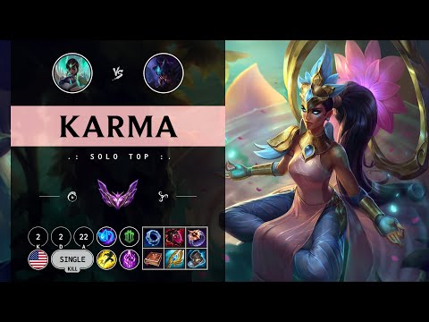 Karma Top vs Rek'Sai - NA Master Patch 14.9