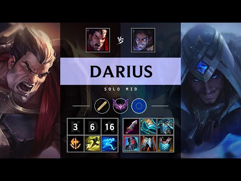 Darius Mid vs Sylas - EUW Master Patch 25.17
