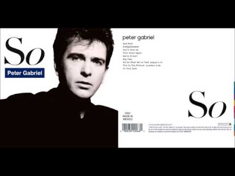 Peter Gabriel - So   Full album