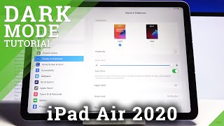 How to Enable Dark Mode in APPLE iPad Air 2020 – iPad Dark Mode