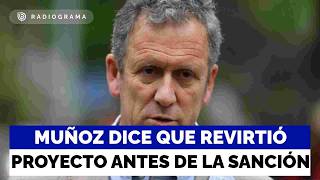 Following the revelation of the decrees, Muñoz says the progress of the Chinese project was rever...