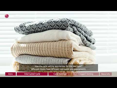 [LG Dryers] Troubleshooting An LG Dryer With Clothes Too Hot