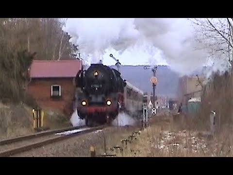 Mit viel Rauch und Dampf nach Oberhof - Dampflok 41 1144-9