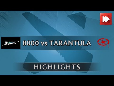 8000 vs Tarantula Gaming - ProDotA Cup Series by Azubu.tv - Dota Highlights