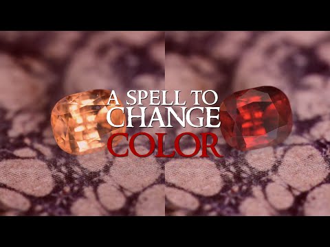 A Spell to Change Color (of a Zircon)