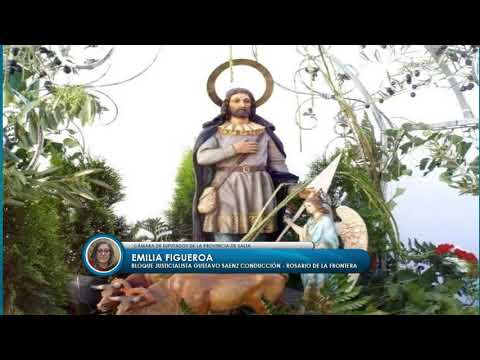Fiesta patronal de El Potrero Rosario de la Frontera. Dip. Emilia Figueroa