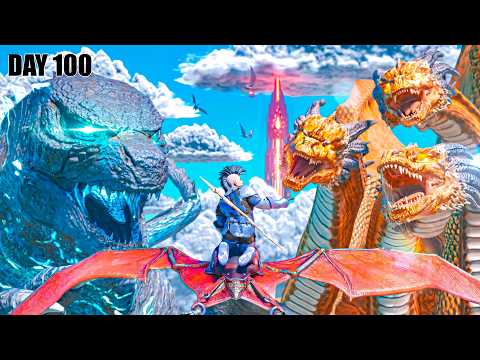I Have 100 Days to Tame Every Kaiju in ARK Survival Ascended!