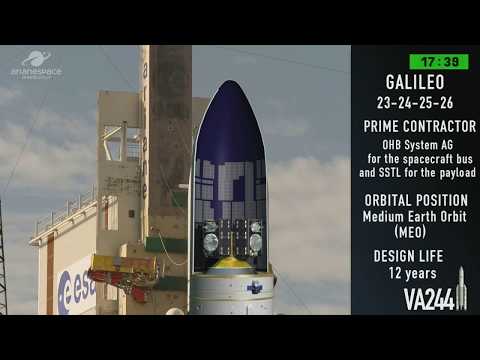 Ariane 5 launch on July 25, 2018 (VA244 Galileo)