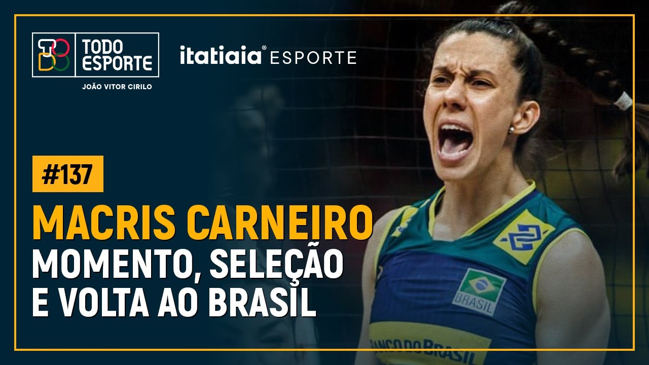 MACRIS ABRE O JOGO SOBRE ANOS NA TURQUIA, VOLTA AO BRASIL E SELEÇÃO | TODO ESPORTE 137