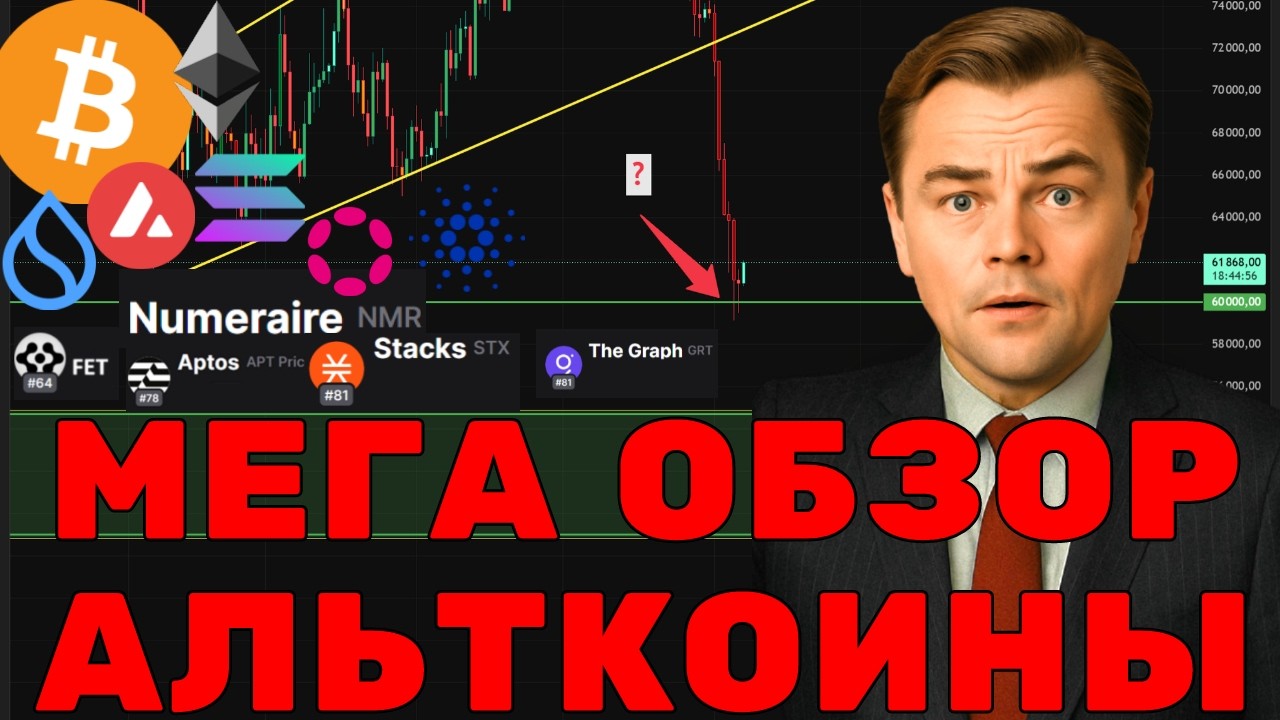 СРОЧНО! АЛЬТКОИНЫ! Где и когда разворот по альтам? Где ловить дно?!