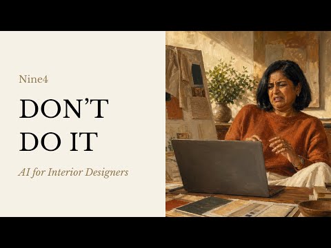 The Biggest Mistake Interior Designers Make With AI