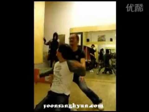 尹相鉉 Yoon Sang Hyun - 家族誕生2 跳舞採排_Dancing rehearsal for Family Outing 2 in 2010