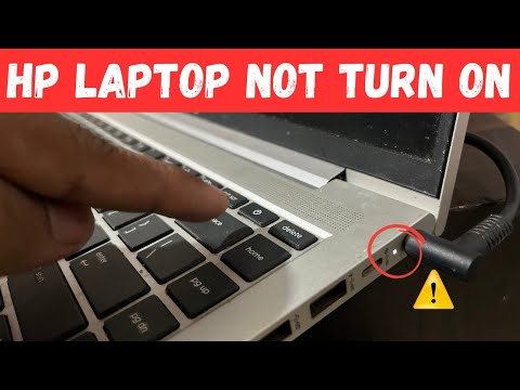 How to Fix Laptop Not Turning On I HP Laptop