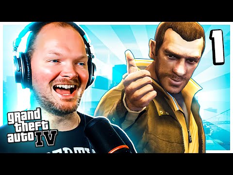 GTA IV | Blind Let's Play [ Part 1 ] - Niko's First Day In Liberty City!