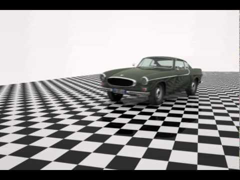 Maya car rig animation