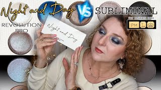 Night and Day de Revolution Pro versus Subliminal de Pat McGrath. Vale la pena la paleta barata?