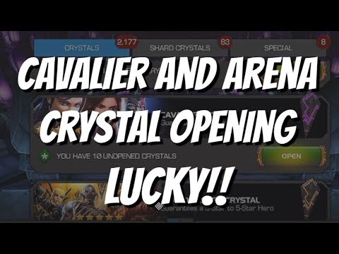 Cavalier and Arena Crystal Opening - Marvel Contest of Champions