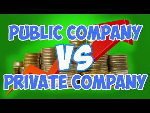 Public vs Private Companies - What's the difference between a public and private company?