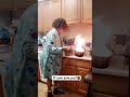 Never use water to put out a grease fire! #christmas #fire #besafe #lolmemes #reels #explore #viral