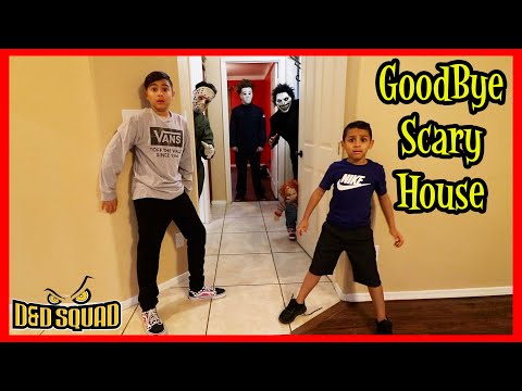 GOODBYE SCARY HOUSE | CREEPY VILLAINS | D&D SQUAD BATTLES